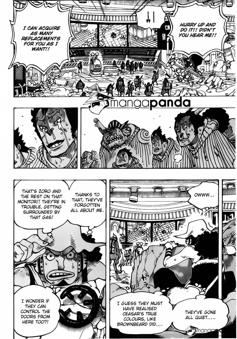 One Piece, Chapter 691 - The king of the land of death image 10