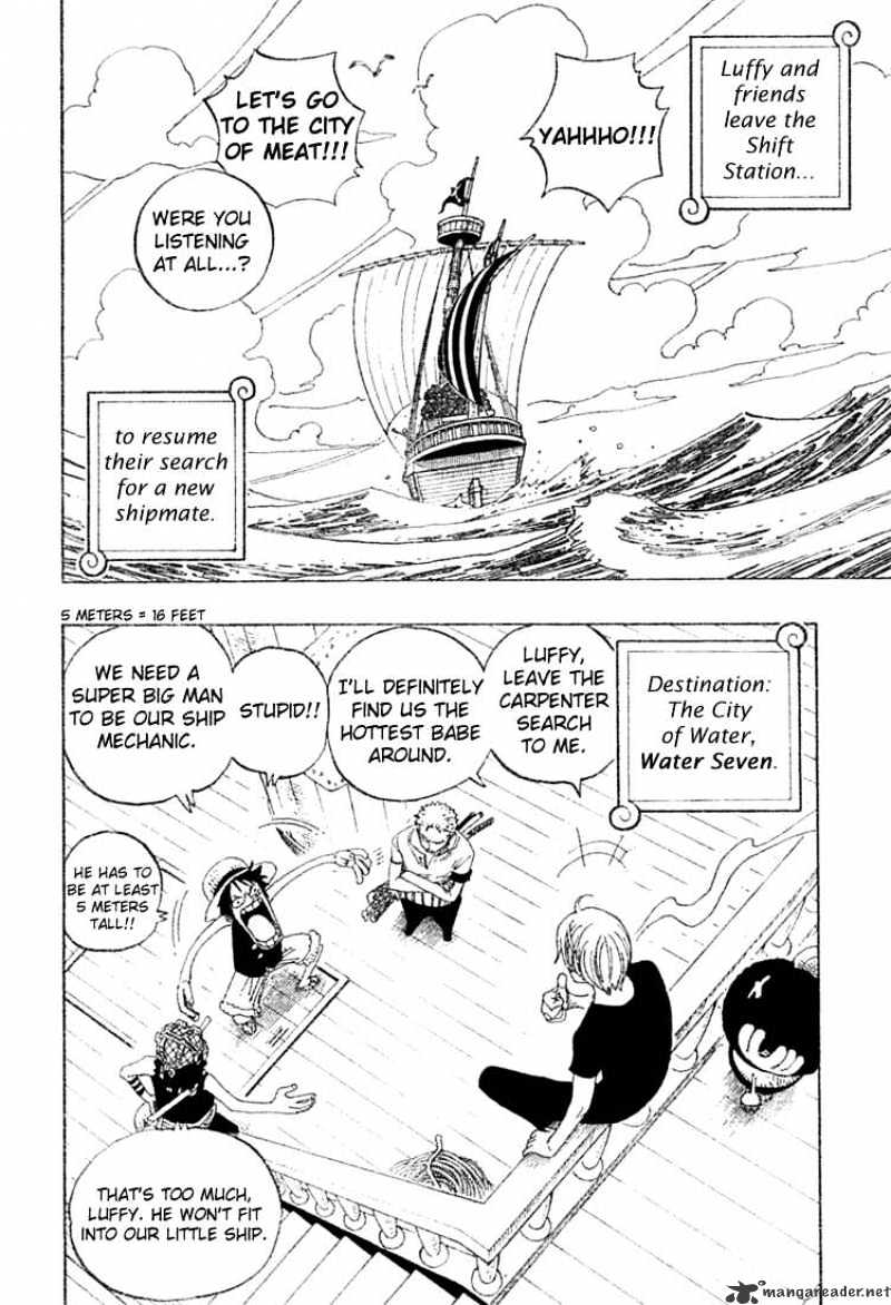 One Piece, Chapter 323 - The City Of Water, Water Seven image 04