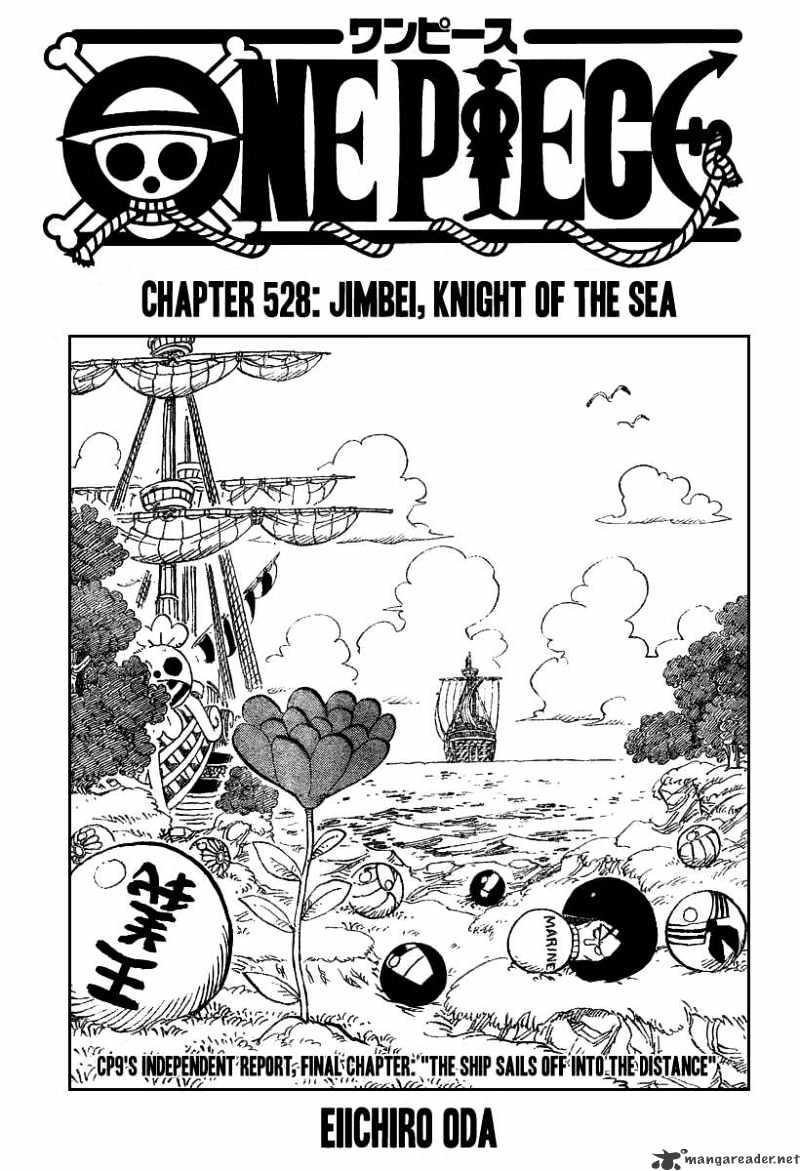 One Piece, Chapter 528 - Jimbei, Knight Of The Sea image 01