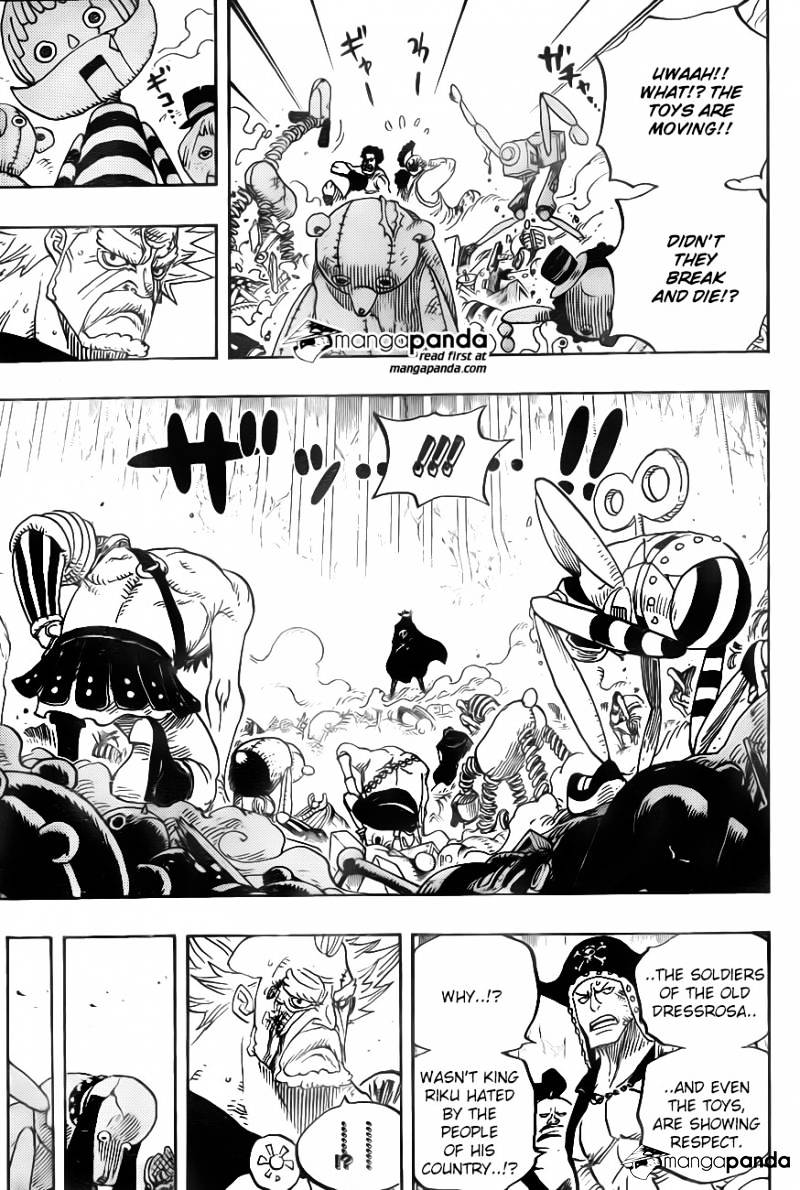 One Piece, Chapter 726 - The Riku family image 09