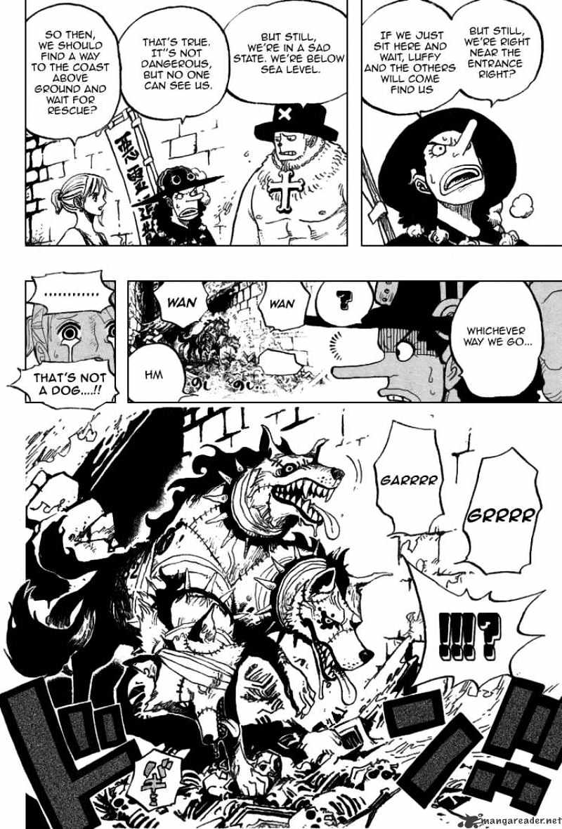 One Piece, Chapter 444 - Adventure At The Ghost Island image 17
