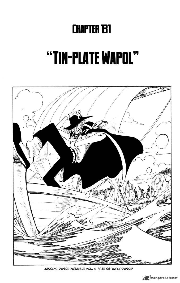 One Piece, Chapter 131 - Tin-Plate Wapol image 01