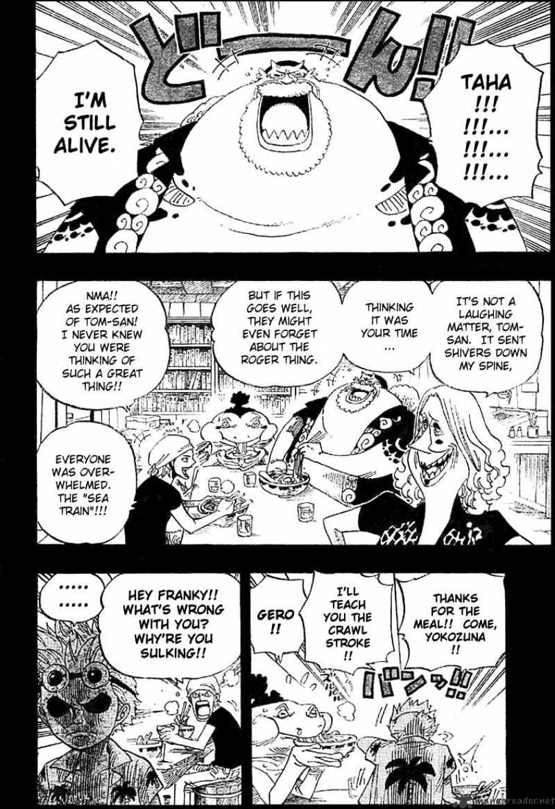 One Piece, Chapter 354 - The Sea Train image 08