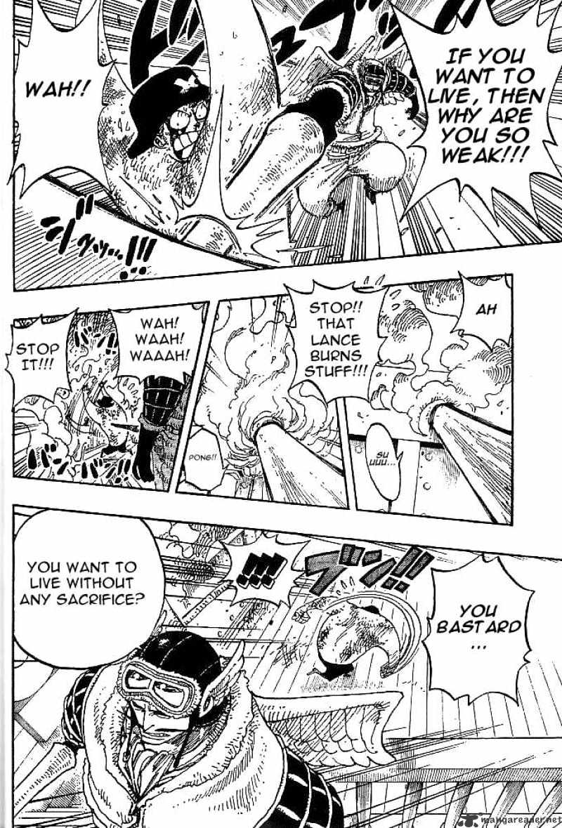 One Piece, Chapter 248 - Ex-God Vs God
