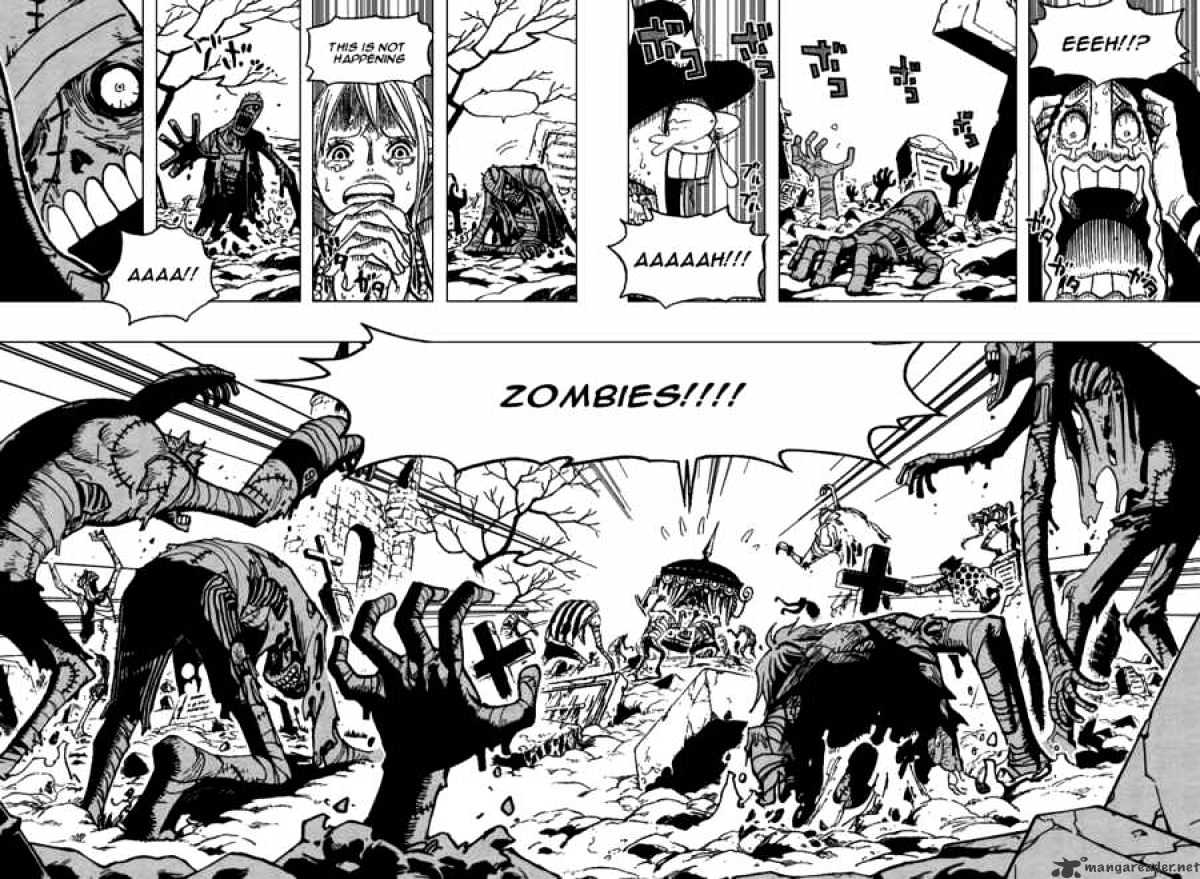 One Piece, Chapter 445 - The Zombie image 12