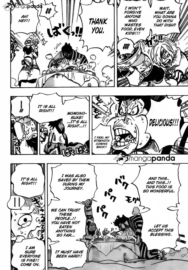 One Piece, Chapter 696 - Matching interests image 16