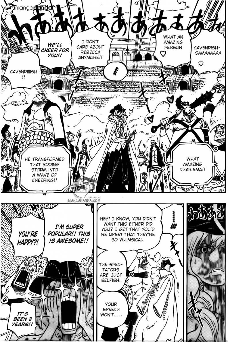 One Piece, Chapter 722 - The royal bloodline image 09