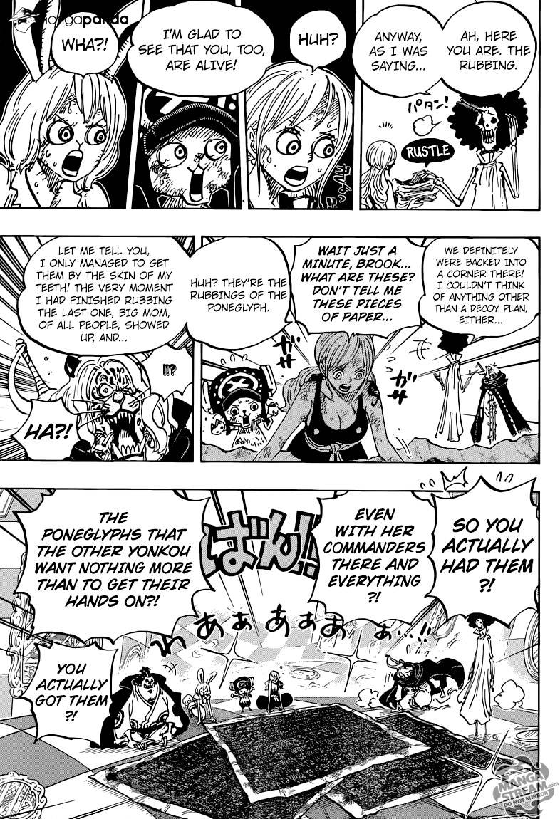 One Piece, Chapter 855 - GRRRROOOWWLL!! image 14