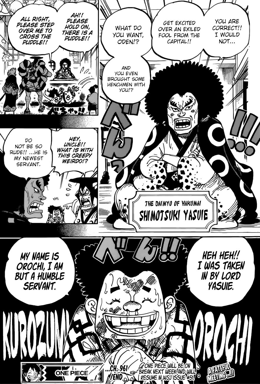 One Piece, Chapter 961 - The Mountain God Incident image 16