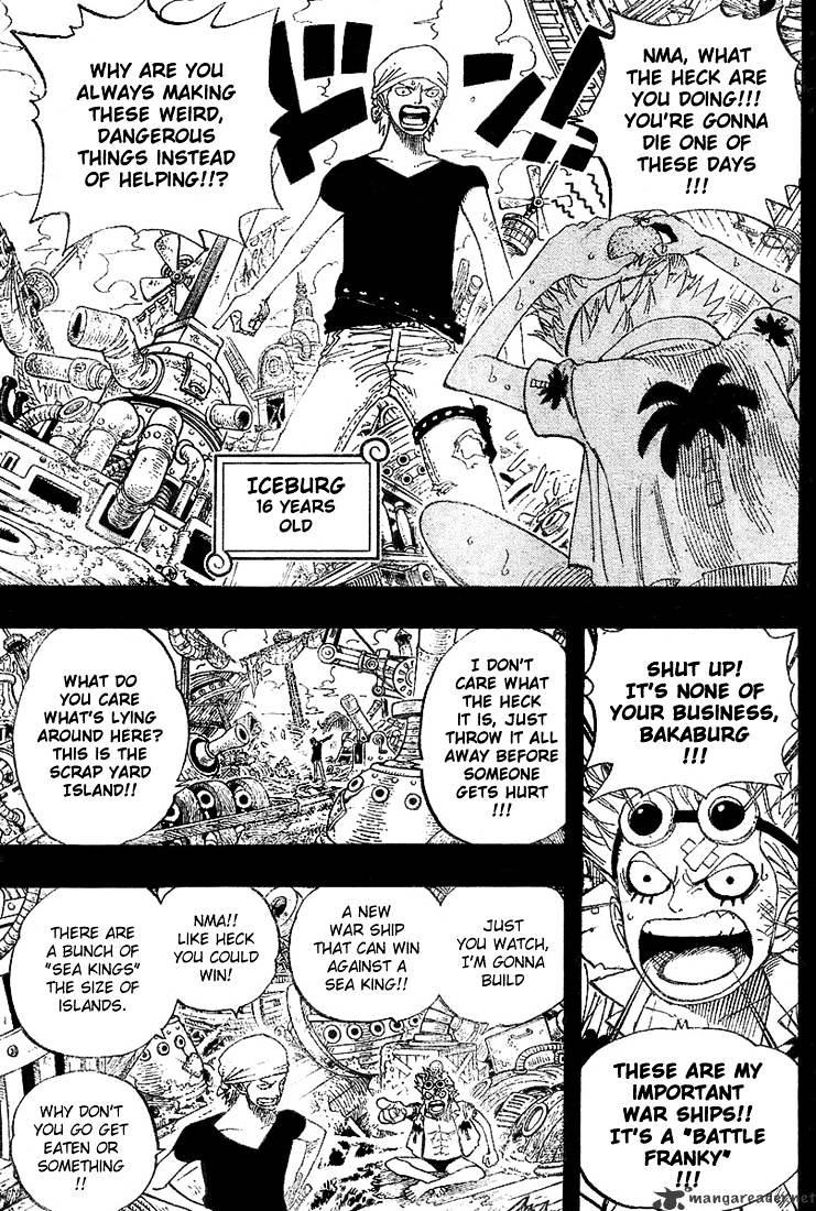 One Piece, Chapter 353 - The Legendary Shipwright image 11