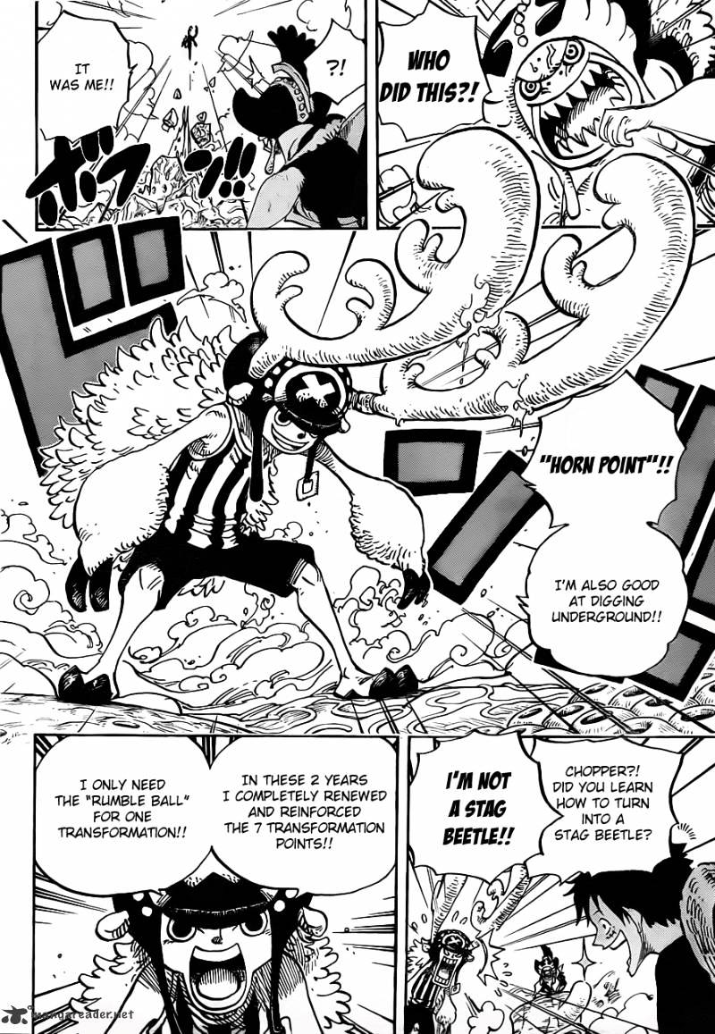 One Piece, Chapter 636 - The General From The Land Of The Future image 11