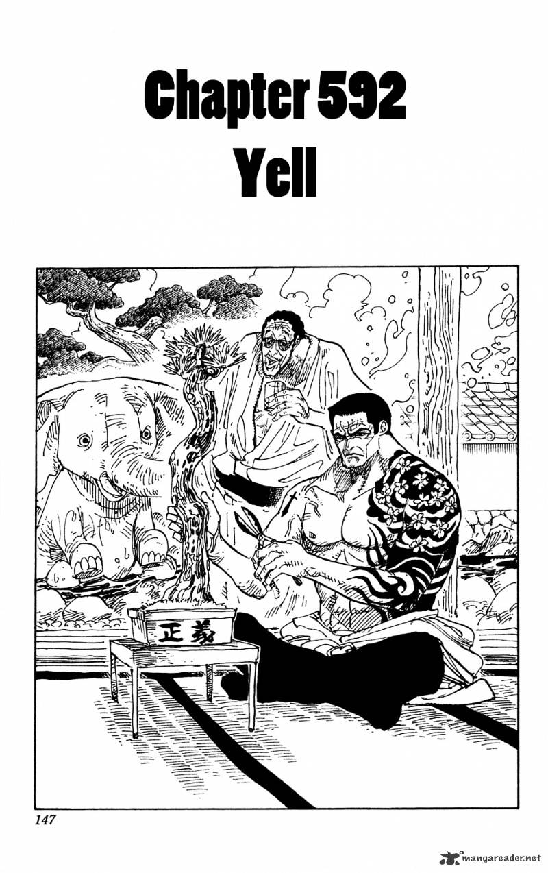 One Piece, Chapter 592 - Ale image 01