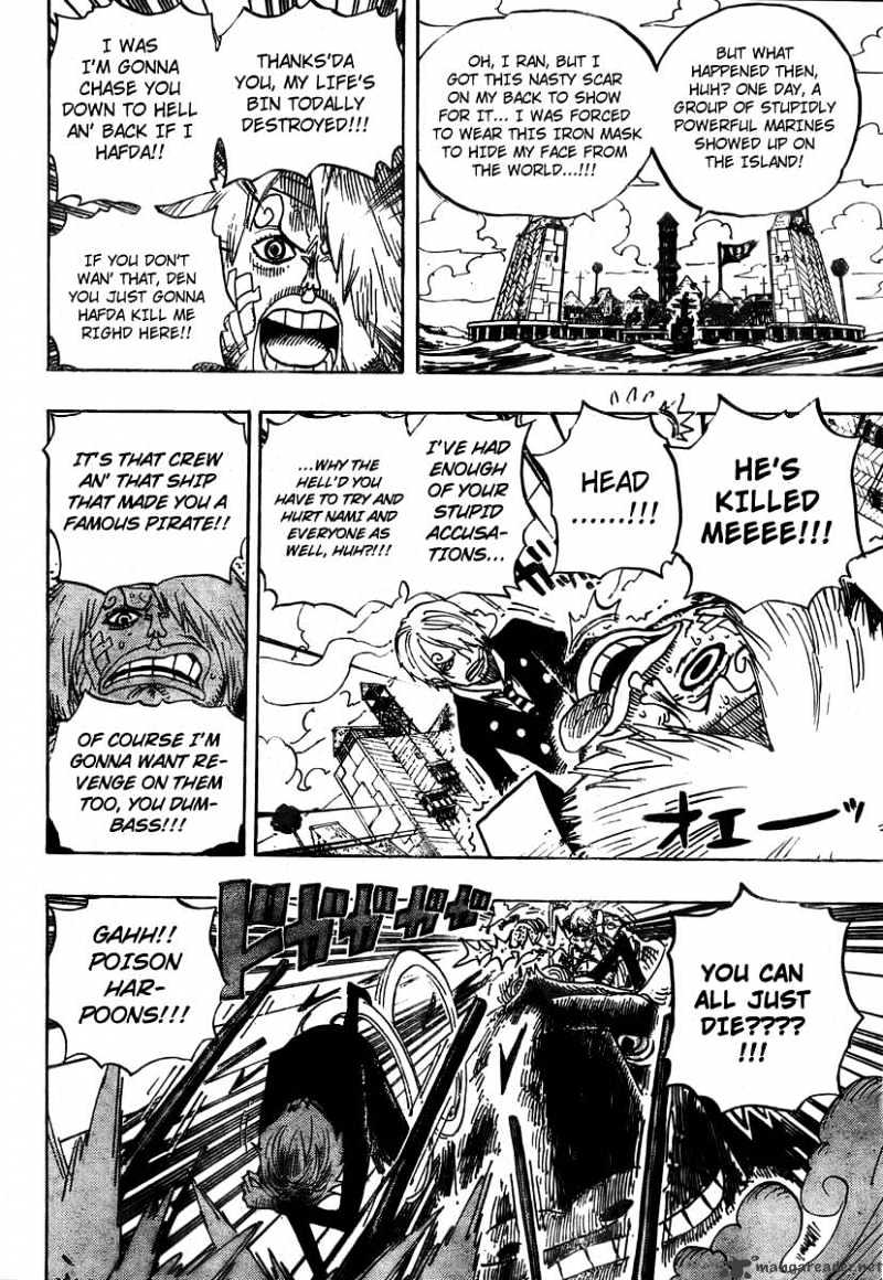 One Piece, Chapter 495 - The Gaon Canon image 04