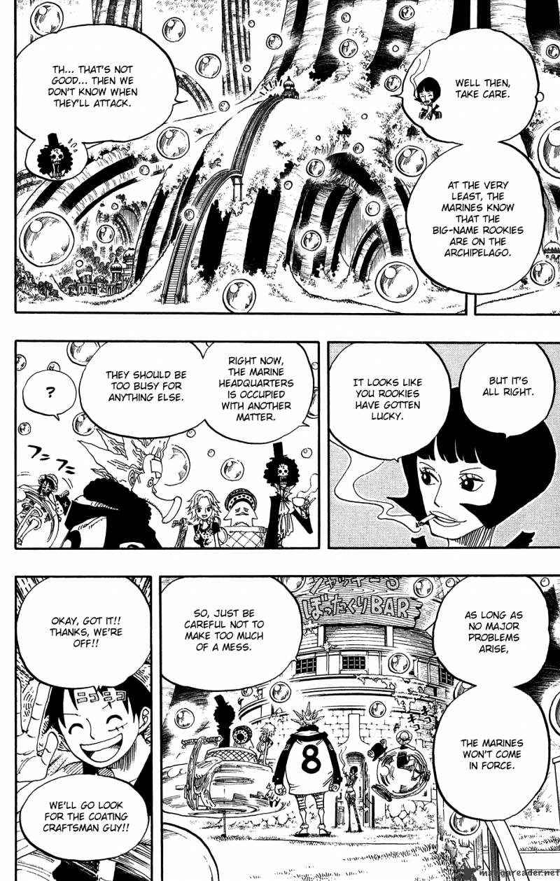 One Piece, Chapter 499 - Shabondy Park image 02