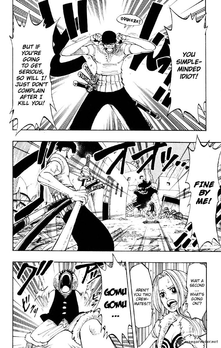 One Piece, Chapter 112 - Luffy vs Zoro image 12