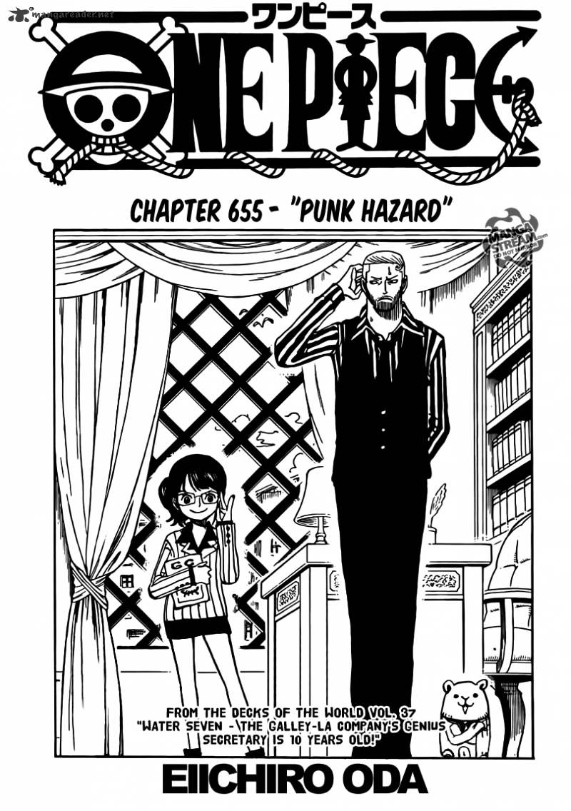 One Piece, Chapter 655 - Punk Hazard image 01
