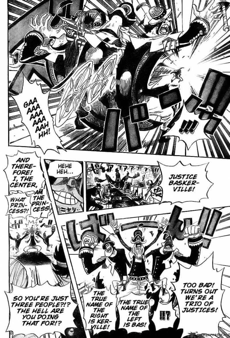 One Piece, Chapter 399 - Jump To The Fall!! image 05