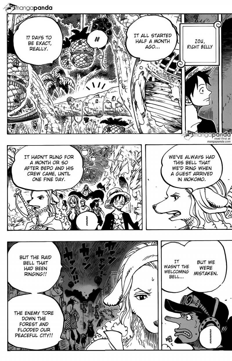 One Piece, Chapter 807 - 10 Days Ago image 15