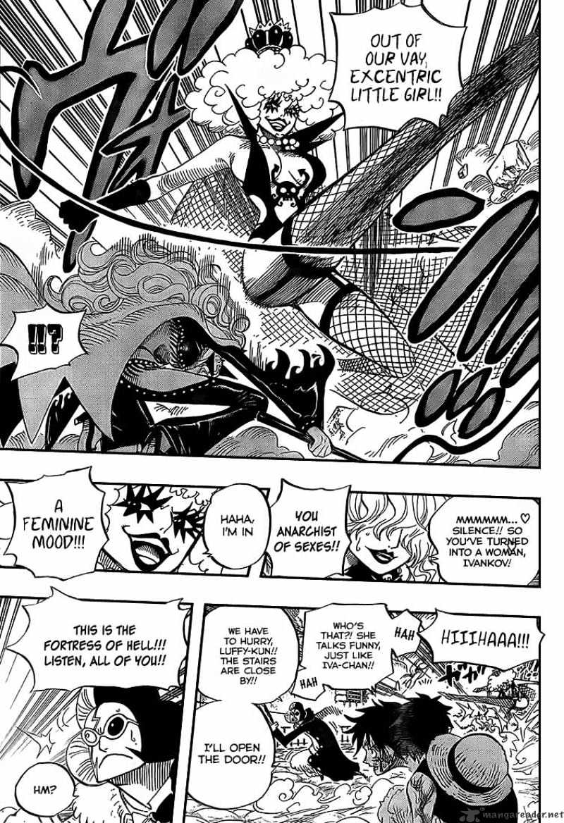 One Piece, Chapter 543 - Strawhat and Blackbeard image 06