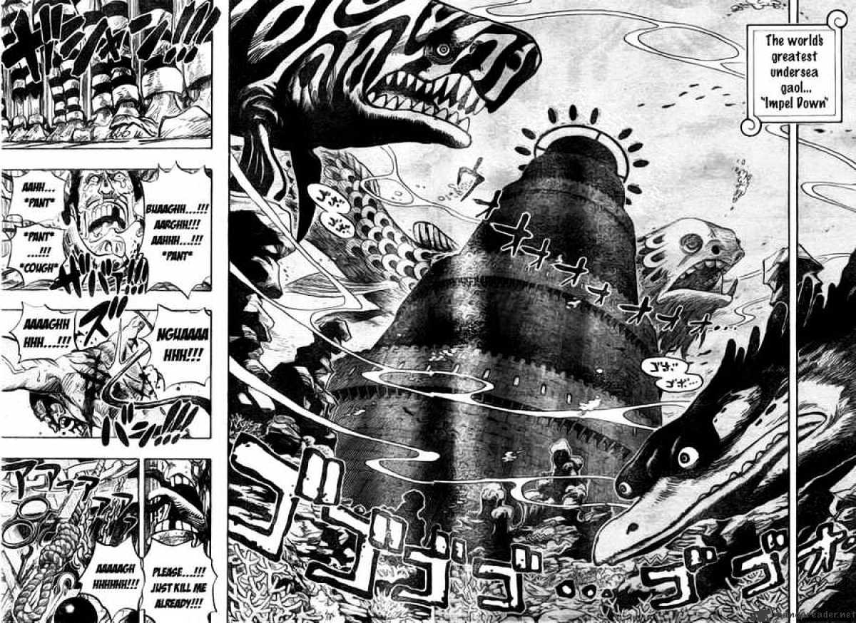One Piece, Chapter 525 - The Undersea Gaol, Impel Down image 08