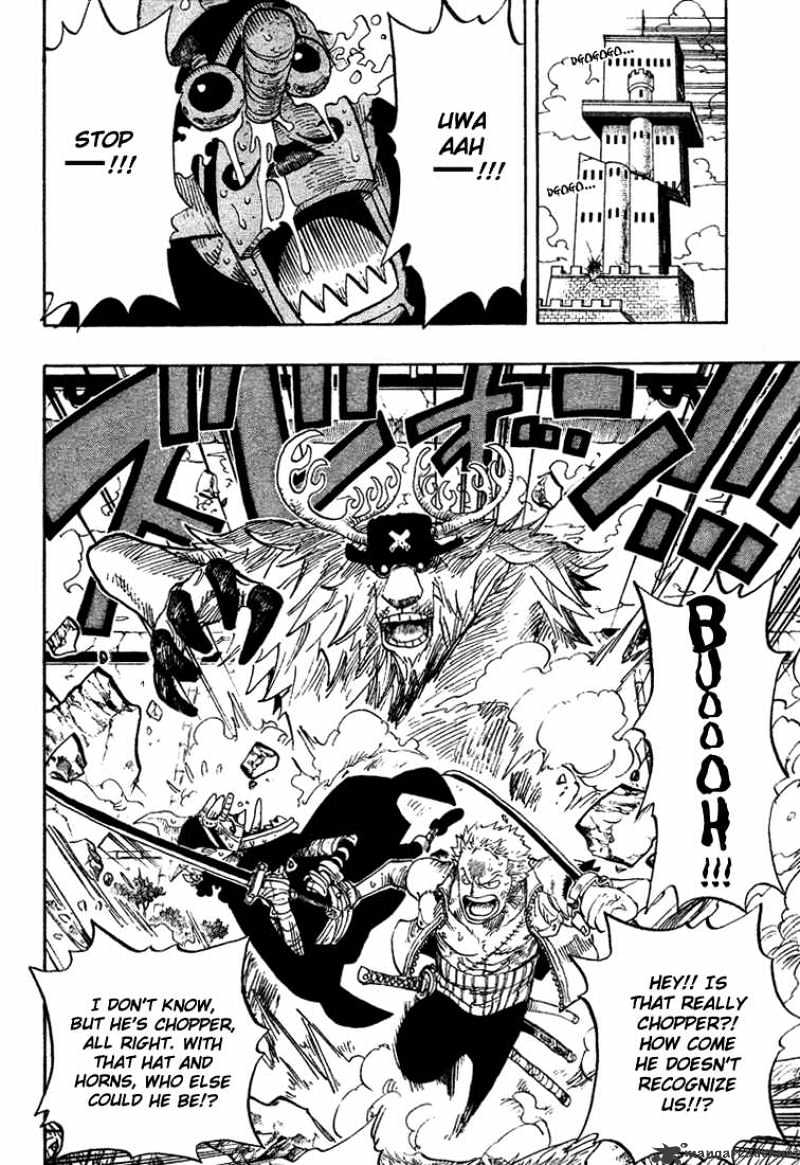 One Piece, Chapter 412 - The Chance Has Ended image 13