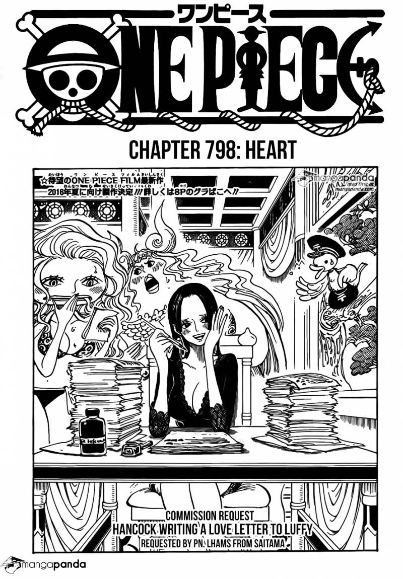 One Piece, Chapter 798 - Heart image 01
