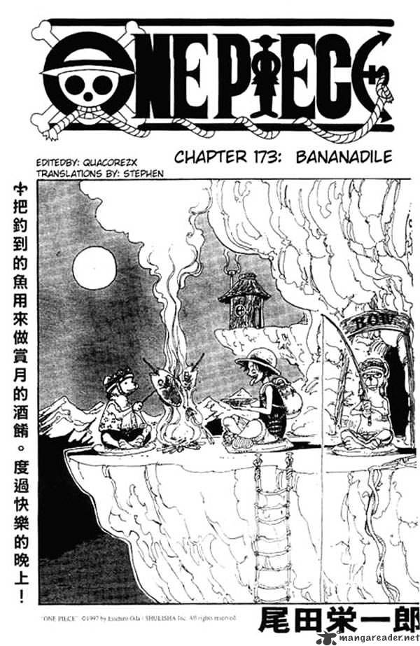 One Piece, Chapter 173 - Bananadile image 01