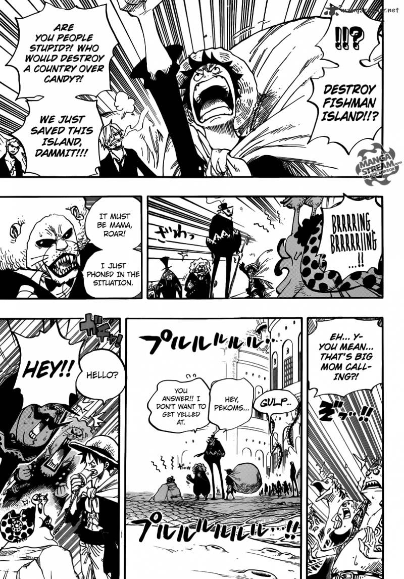 One Piece, Chapter 651 - The Voice from the New World image 13