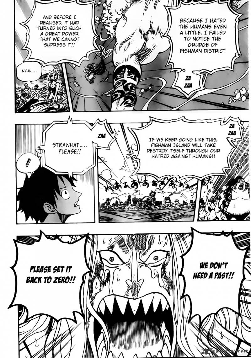 One Piece, Chapter 644 - To Zero image 14