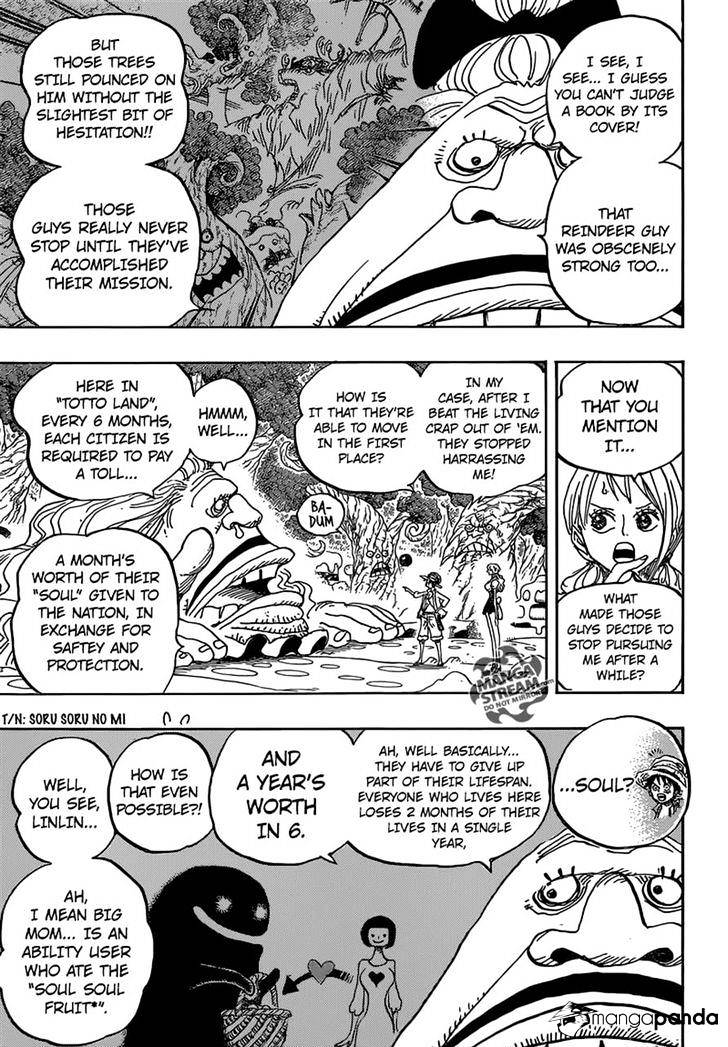 One Piece, Chapter 835 - The Nation of Souls image 17