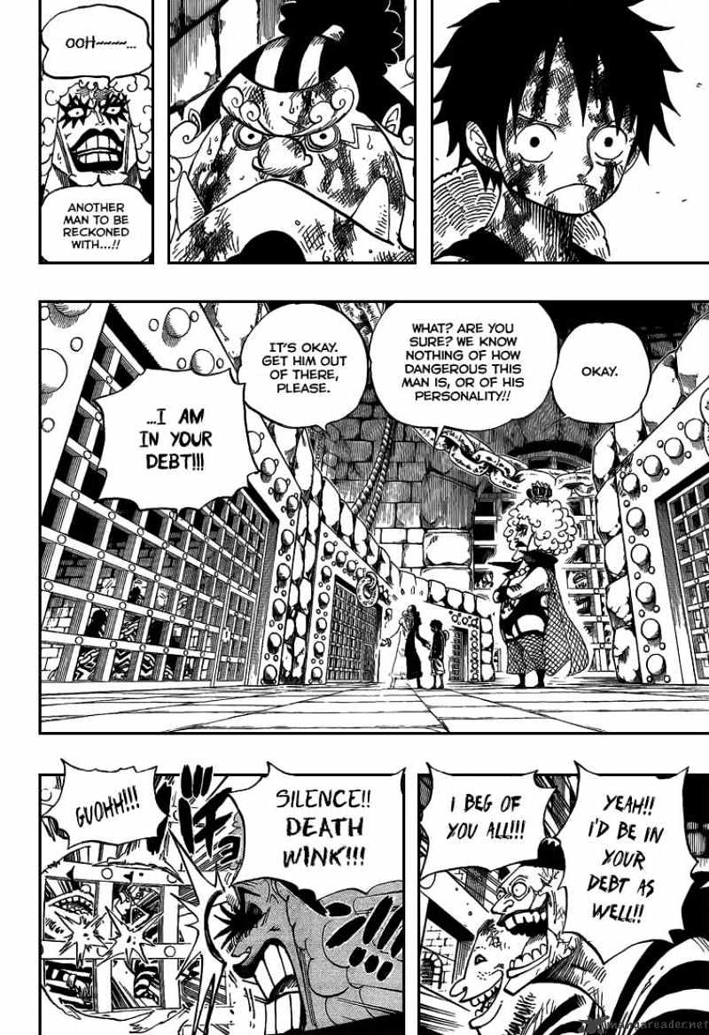 One Piece, Chapter 540 - Lv6 Infinte Hell image 17