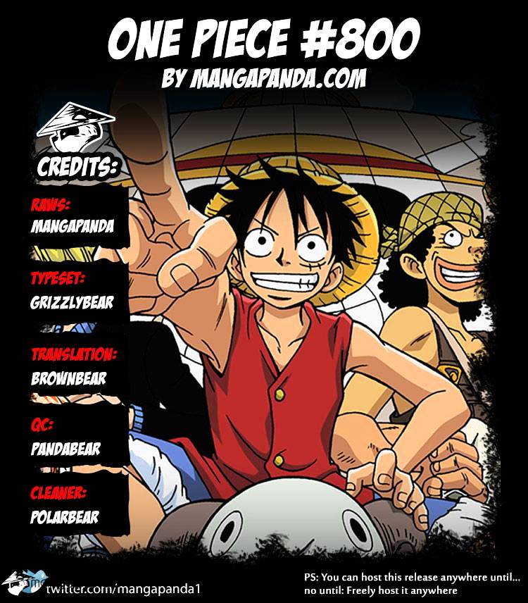 One Piece, Chapter 800 - Exchanging Sakazukis image 14