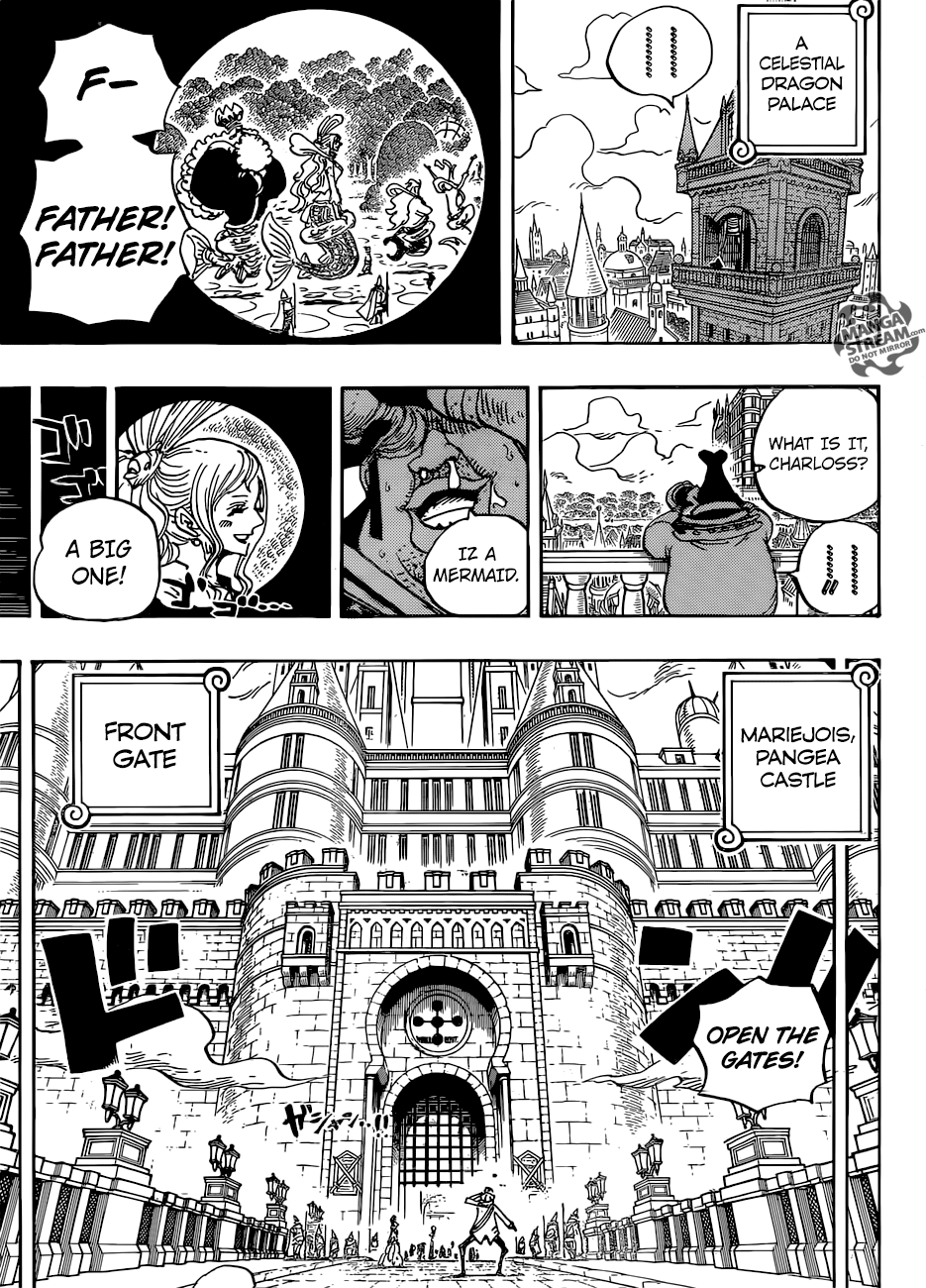 One Piece, Chapter 906 - The Holy Land Mary Geoise image 06