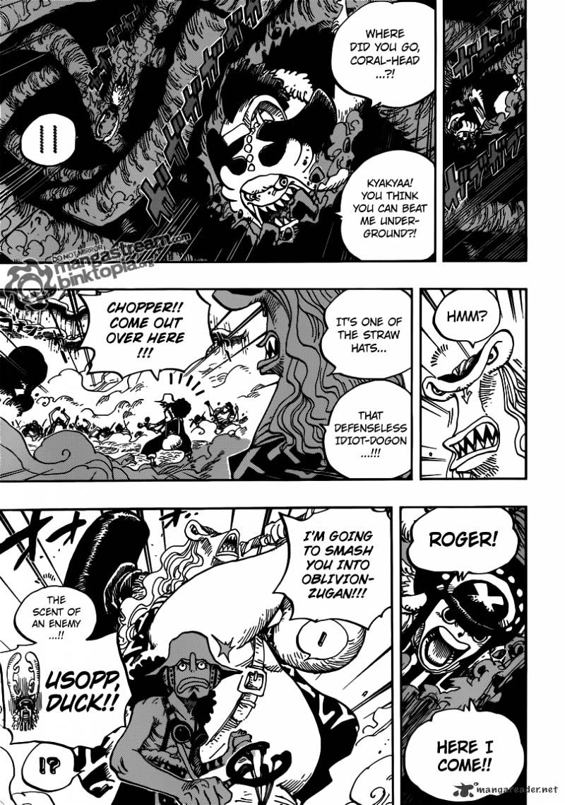 One Piece, Chapter 640 - Fishman Island Rising image 09