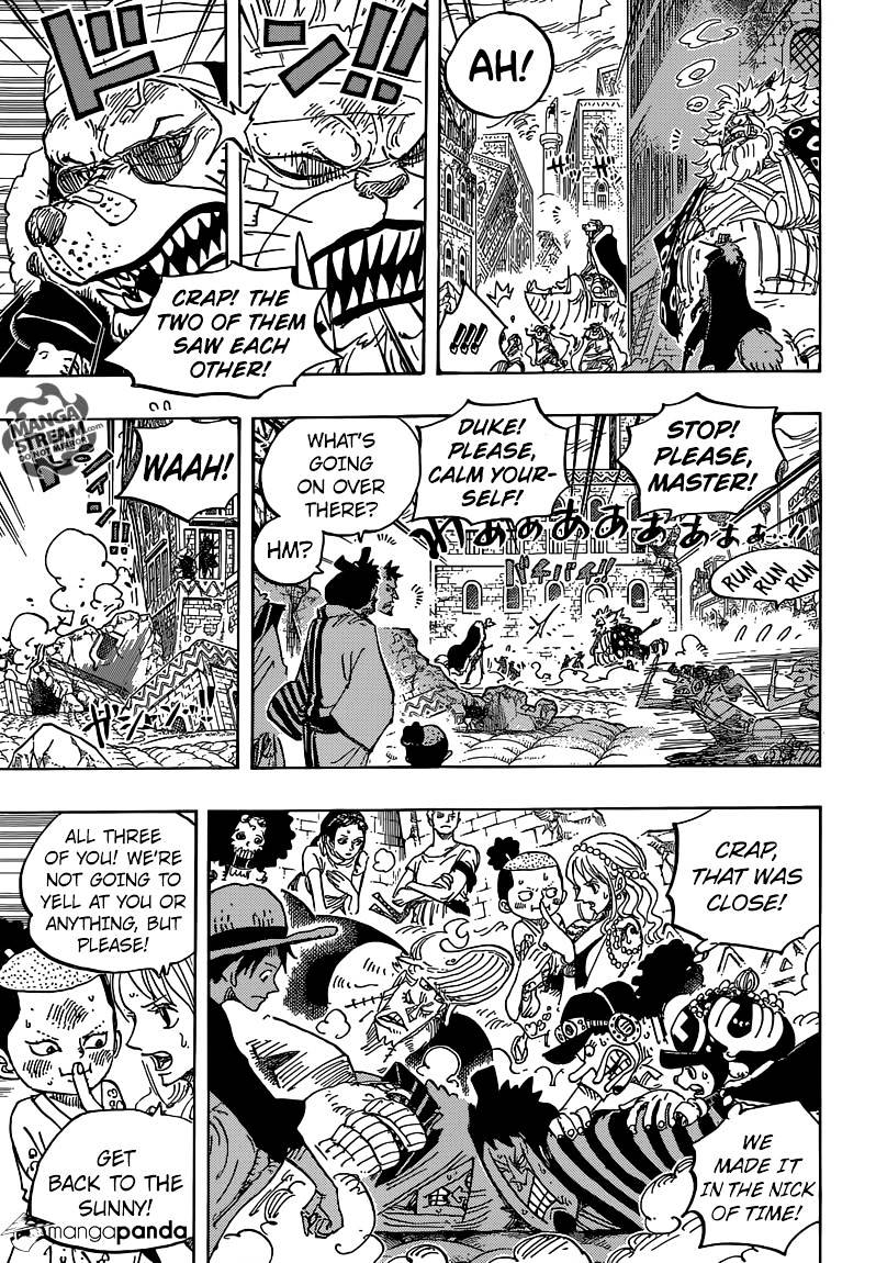 One Piece, Chapter 816 - Dog vs Cat image 09