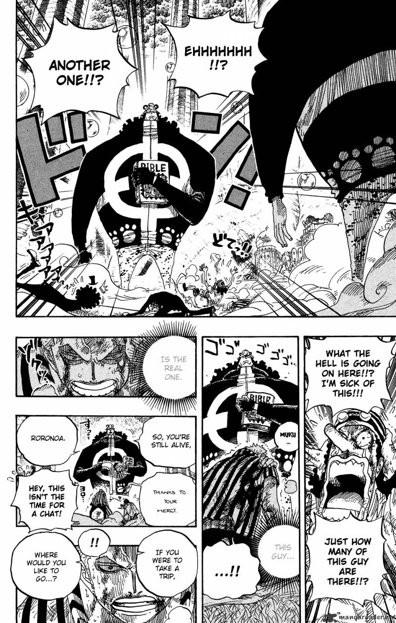 One Piece, Chapter 512 - Zoro, Vanished image 17