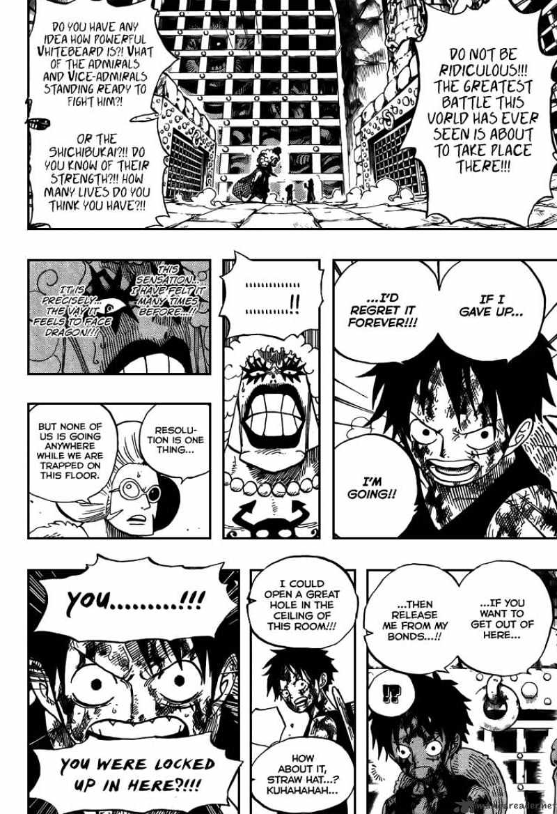 One Piece, Chapter 540 - Lv6 Infinte Hell image 13