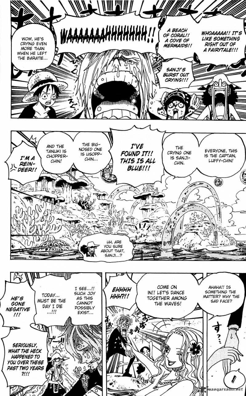 One Piece, Chapter 608 - Paradise Under the Sea image 15