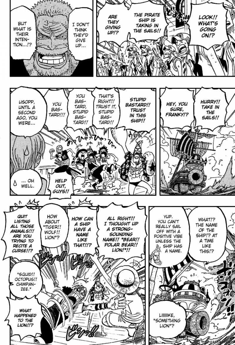 One Piece, Chapter 439 - The 3rd And 7th Person image 03