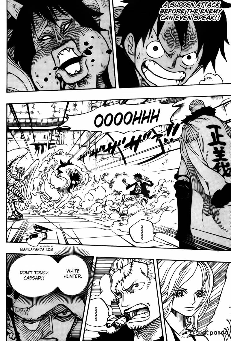 One Piece, Chapter 681 - Luffy vs. Master image 02