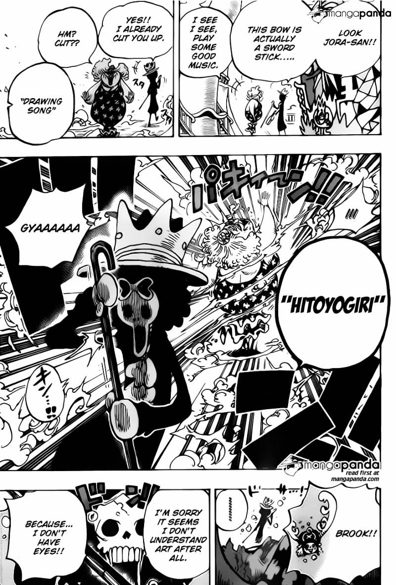 One Piece, Chapter 722 - The royal bloodline image 18