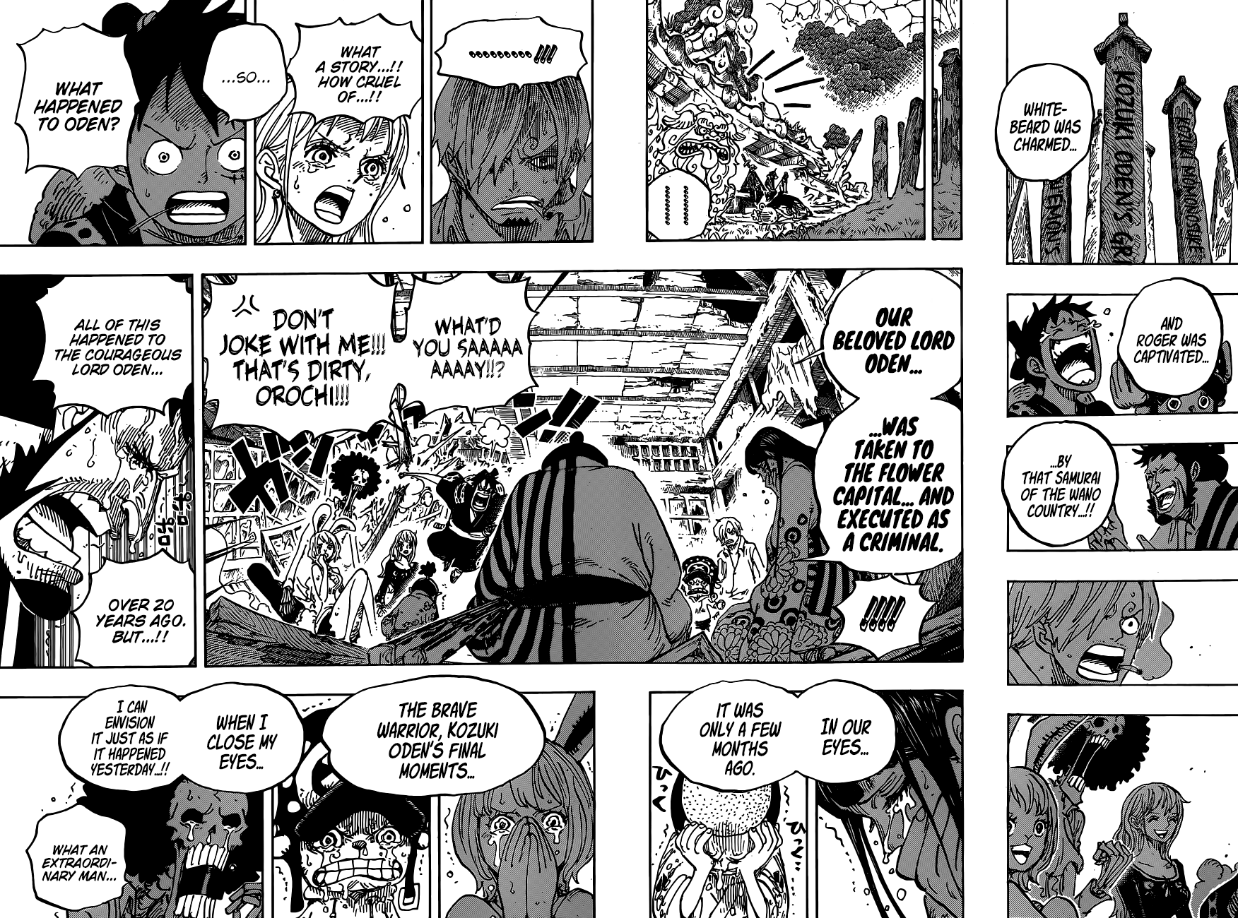 One Piece, Chapter 920 - I Love Oden image 07
