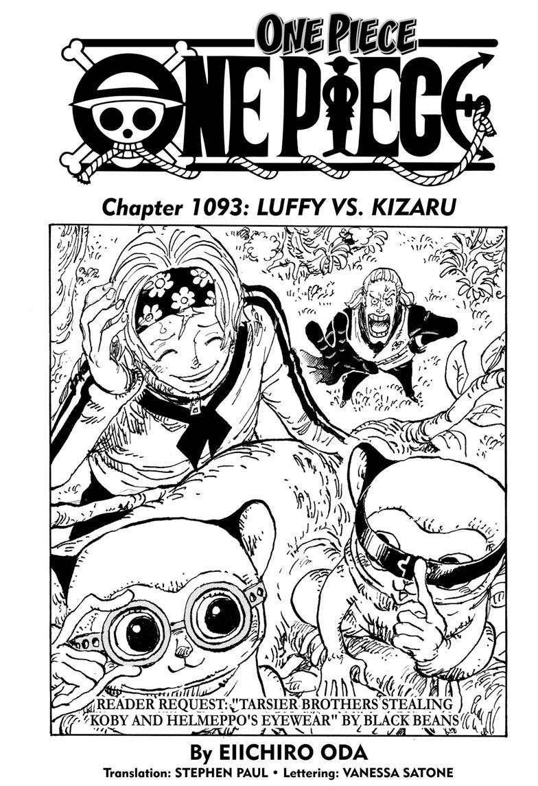 One Piece, Chapter 1093 image 01
