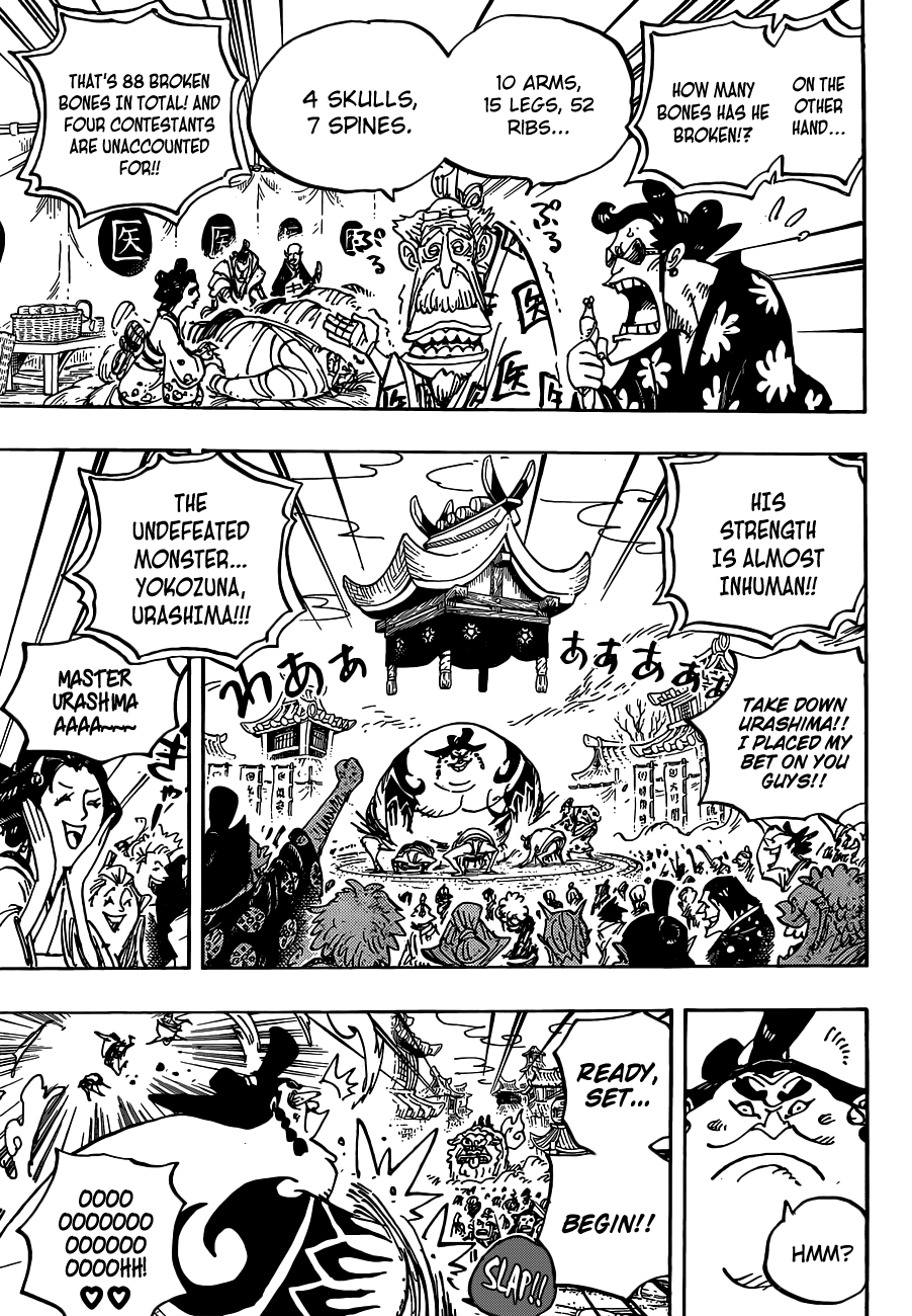 One Piece, Chapter 915 - Bakura Town image 13