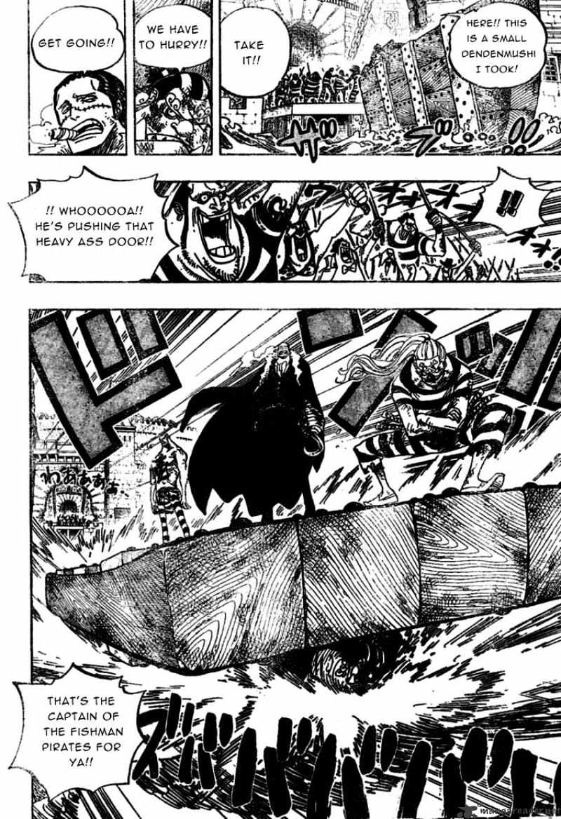 One Piece, Chapter 546 - Captain of the Fishman Pirates, Shichibukai Jimbei image 09