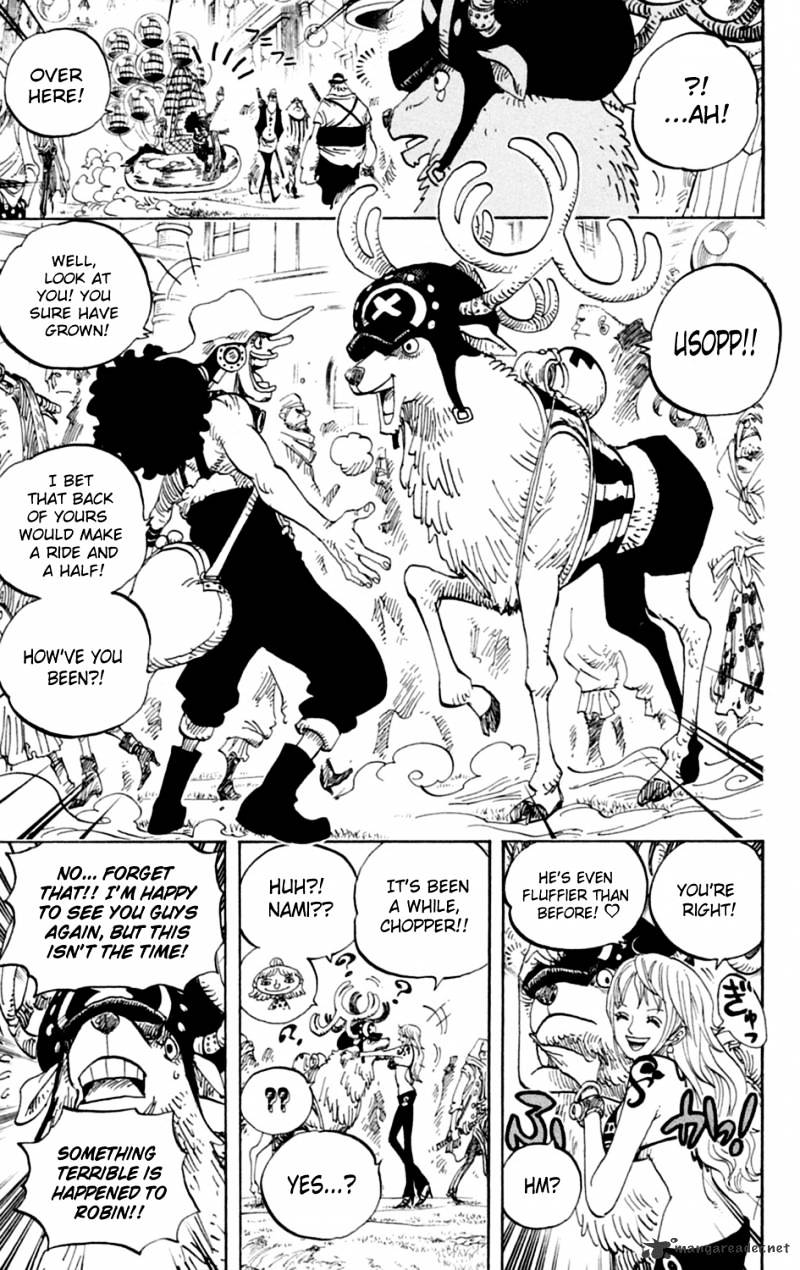 One Piece, Chapter 600 - The Island of Restarting image 03
