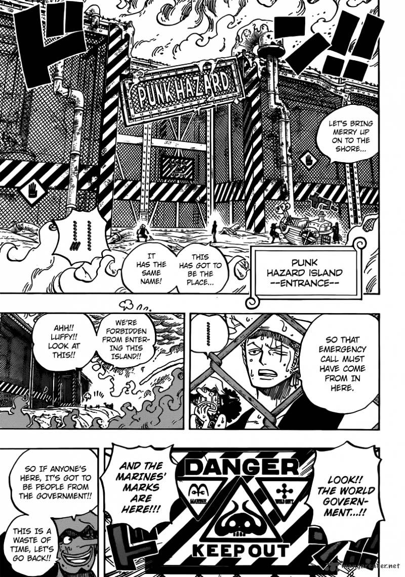 One Piece, Chapter 655 - Punk Hazard image 13