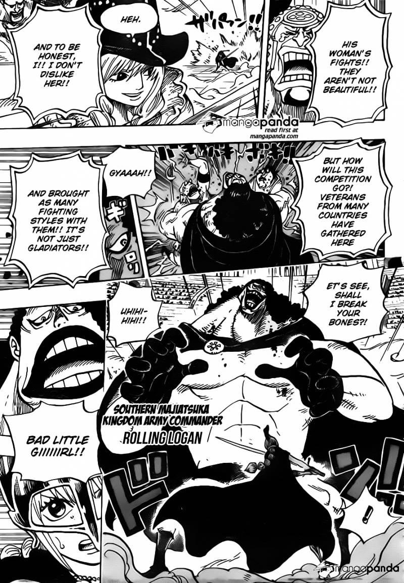 One Piece, Chapter 725 - The Undefeated Woman image 15