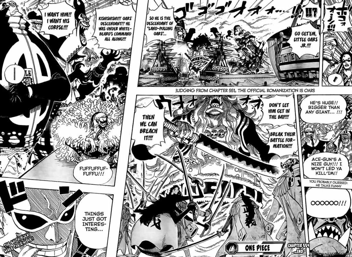 One Piece, Chapter 554 - Admiral Akainu image 8