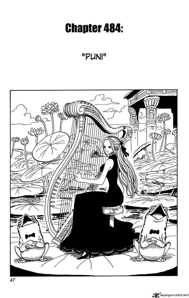One Piece, Chapter 484 - Squish image 01